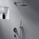 Встраиваемая душевая система Damixa Scandinavian Pure 936510300 черный