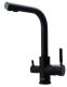 Смеситель для кухни Swedbe Selene Plus 8149 с каналом для подключения фильтра чёрный