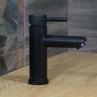 Смеситель для раковины Melana Tondo MELANA-610101B чёрный