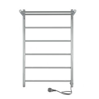 Полотенцесушитель электрический Indigo Line LСLE80-50PR с полкой 80x50 см хром