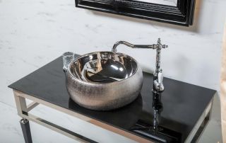 Консоль Armadi Art Vogue 100см хром 890-CR