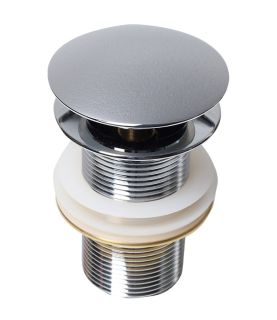 Донный клапан Melana MLN-330302CH без перелива хром