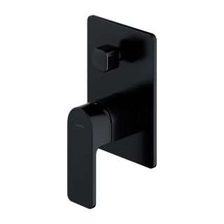 Встраиваемый смеситель для душа Omnires Astoria чёрный матовый BA7835BL