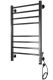 Полотенцесушитель электрический Domoterm Квадро DMT П8 500x800 EK R чёрный