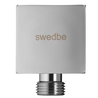 Шланговое подсоединение Swedbe Platta 5507 хром