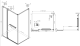 Душевой уголок Vincea Tesi VSRW-7TS9012CL, 1200*900, хром, стекло прозрачное