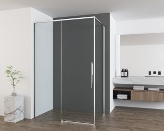 Душевой уголок Vincea Ultima VSR-7UL1014CL, 1400*1000, хром, стекло прозрачное