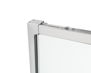 Душевой уголок Vincea Ultima VSR-7UL9010CLGM, 1000*900, вороненая сталь, стекло прозрачное