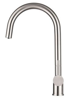 Смеситель для кухни Swedbe Selene Plus 8042 с каналом для подключения фильтра нержавеющая сталь