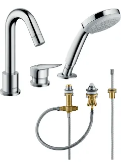 Смеситель на борт ванны Hansgrohe Logis 71313000S хром