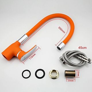 Смеситель для кухни Frap F4453-02 оранжевый