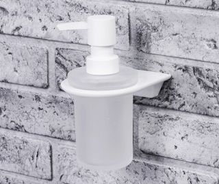 WasserKRAFT Kammel K-8399WHITE Дозатор для жидкого мыла