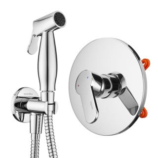 Гигиенический душ Swedbe Platta 5524 со смесителем хром