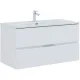 Тумба под раковину Aquanet Алвита New 277518 100 см белый матовый