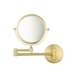 Зеркало косметическое FIXSEN Hotel золото-сатин D15 (FX-31021G)