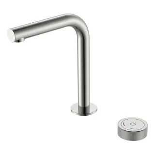 Автоматический смеситель для раковины Boheme Tech 158-NB брашированный никель