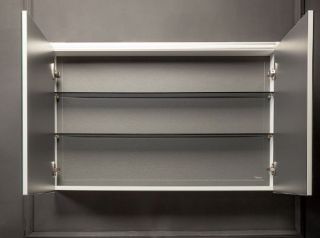 Зеркальный шкаф Armadi Art Vallessi 80см дуб тёмный 547-D