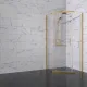 Душевой уголок Triton Дека -Голд  Щ0000073928 100x100 см профиль золото стекло прозрачное