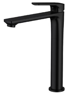 Высокий смеситель для раковины Splenka S30.15.06 чёрный