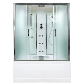 Душевая кабина Deto ЕМ4515 с гидромассажем (гм.) 150х85х220 см