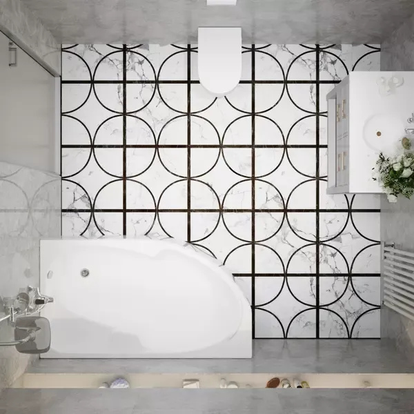 Акриловая ванна Triton София Щ0000067489 правая 150x95 см на Х-каркасе белый