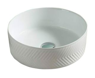 Накладная раковина Melana 320339-805 36см белый