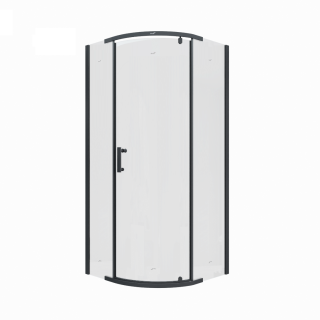 Душевой уголок Cerutti SPA KORRA Z90B  90x90см чёрный