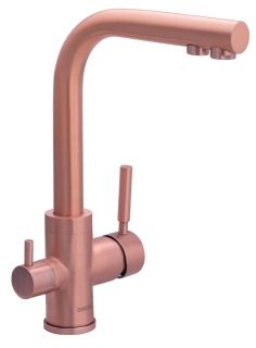 Смеситель для кухни Swedbe Selene Plus 8148 с каналом для подключения фильтра медь