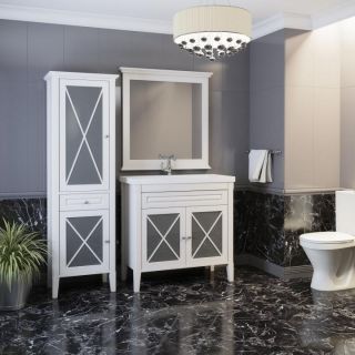 Зеркало Opadiris Палермо Z0000008548 Белое матовое