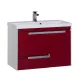Тумба под раковину Aquanet Тиволи 180059 90 см бордо