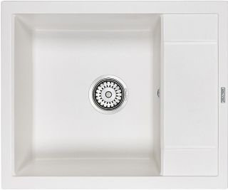 Мойка кухонная Paulmark Flugen PM216050-WH белый