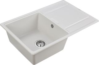 Мойка кухонная Paulmark Flugen PM217850-WH белый