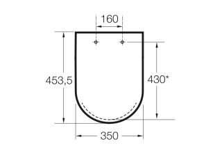 Крышка для унитаза Roca Gap 801470004