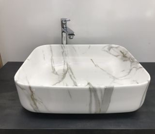 Раковина  CeramaLux 190 белая 50 см