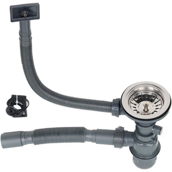 Мойка D7851H-L Melana ProfLine 3,0/220 левая сатин