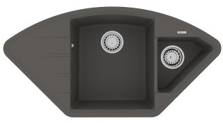 Кухонная мойка Lemark Irkana 980 9910047 серый шёлк