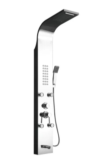 Панель душевая Cerutti SPA Victoria S CT9976 серебро