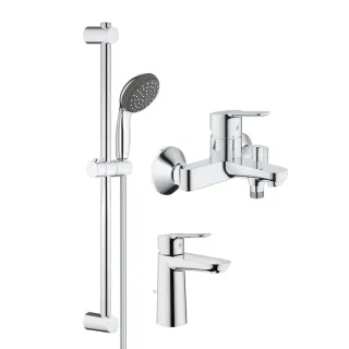 Комплект смесителей Grohe Start Edge 120210 хром