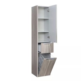 Шкаф-колонна Акватон Сильва правый дуб фьорд 1A215603SIW6R