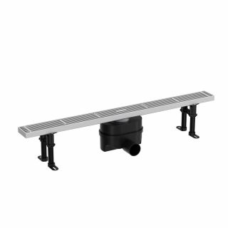 Душевой лоток Allen Brau Priority 9.50029.BN 75 см никель браш