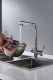 Смеситель для кухни Shevanik S328 с подключением фильтра хром