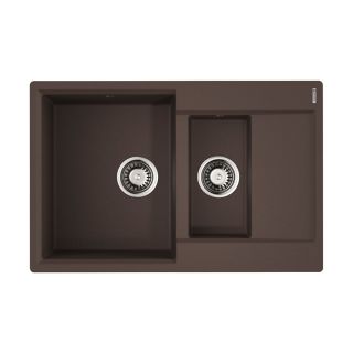 Мойка кухонная Omoikiri Daisen 78-2-DC Artgranit/темный шоколад