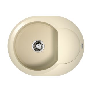 Мойка кухонная Omoikiri Sakaime 60E-BE Tetogranit/ваниль