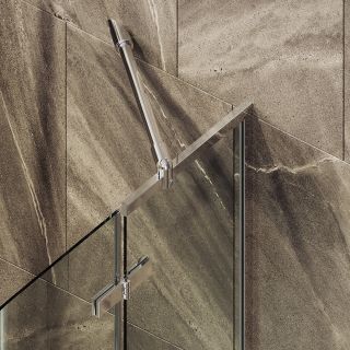 Шторка на ванну MaybahGlass MGV-915-4 99см хром глянцевый