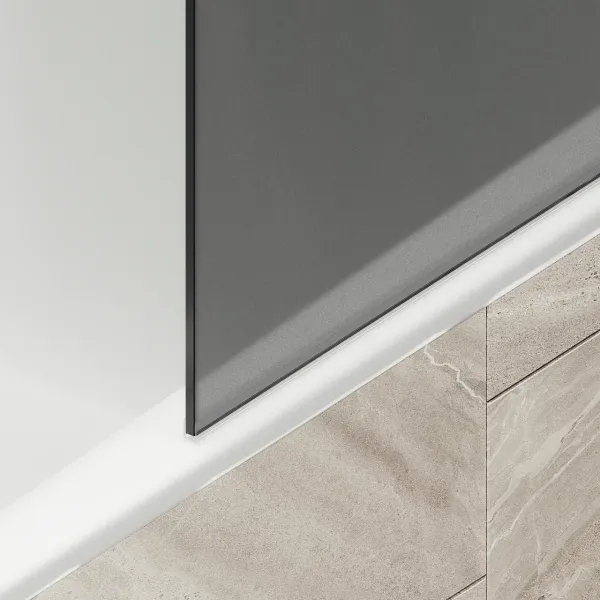 Шторка на ванну MaybahGlass MGV-85-2ш 50см бронза