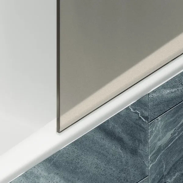 Шторка на ванну MaybahGlass MGV-73-3ш 50см золото