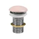Донный клапан Milleau PD1MPK/OO матовый розовый без перелива