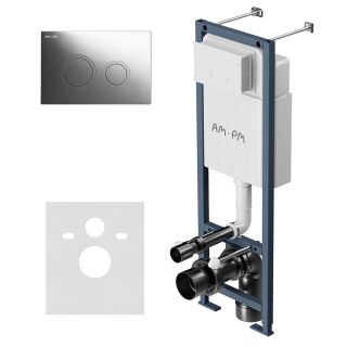 Инсталляция для подвесного унитаза Am.Pm ErgoFit I012711.0151 хром