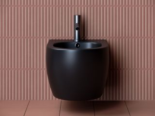 Биде подвесное Ceramica Nova Play CN3002MB чёрный матовый
