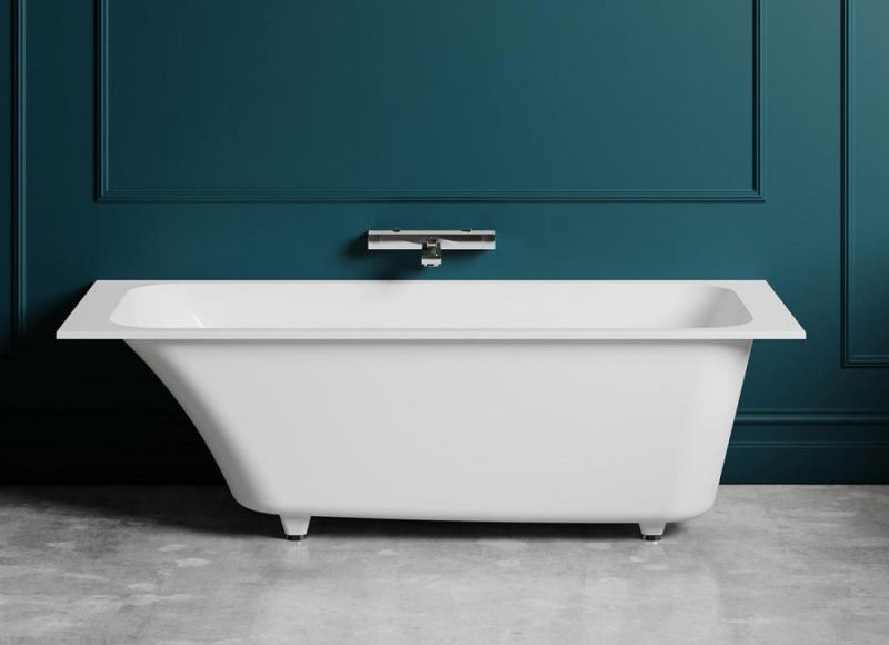 Ванна из искусственного камня Salini Orlanda S-Stone102025M 160x70см белый матовый